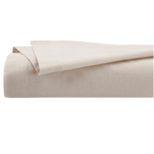 Lençol de algodão beige 90x190cm