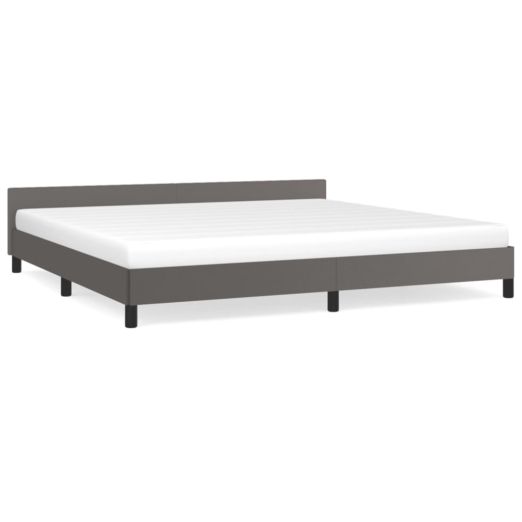 Estructura de cama 200x200 Gris