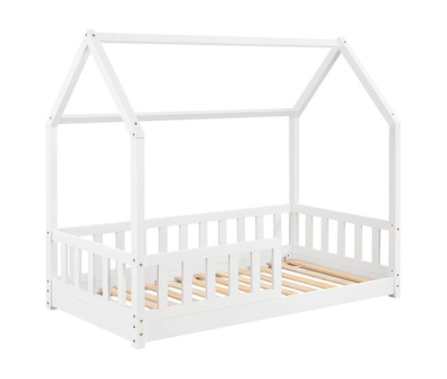 Well home cama infantil 'bosco' diseño cabaña