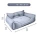 Cama para mascota + abrigo para mascotas Cama para mascota + abrigo para mascotas Gris