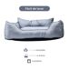 Cama para mascota + abrigo para mascotas Cama para mascota + abrigo para mascotas Gris