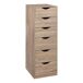 Well Home Torre de almacenamiento con 6 cajones Well Home Torre de almacenamiento con 6 cajones Madera