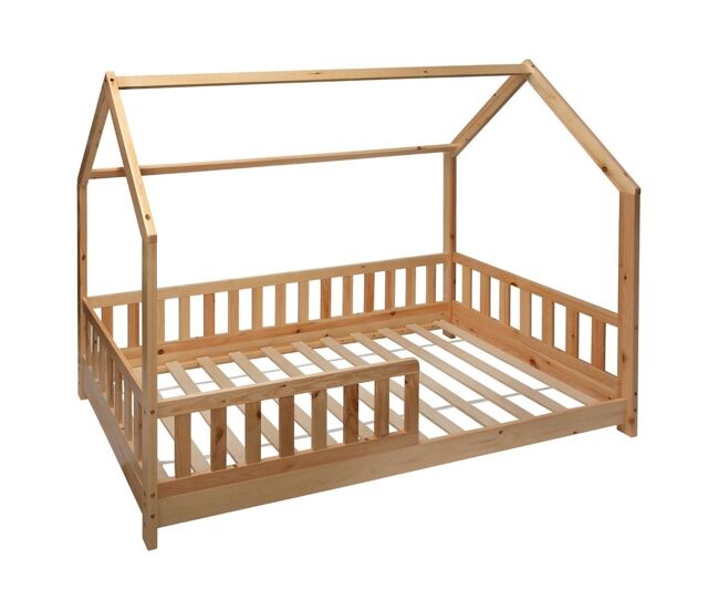 Well home cama infantil 'bosco' diseño cabaña