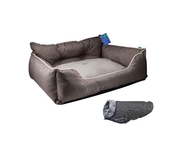 Cama para mascota + abrigo para mascotas