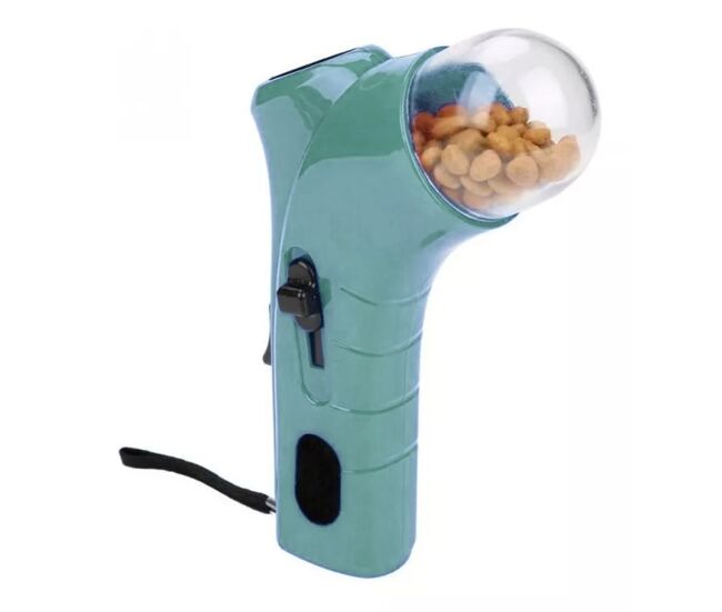 Well home juguete lanzador de snacks para mascotas