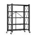 Joybos - Estantería plegable con ruedas Joybos - Estantería plegable con ruedas Negro