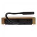 Aplique con lector LED Ravel 5W+3W marca CristalRecord Aplique con lector LED Ravel 5W+3W marca CristalRecord Negro
