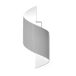 Aplique de pared Snape Metal Moderno Aplique de pared Snape Metal Moderno Blanco