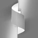 Aplique de pared Snape Metal Moderno Aplique de pared Snape Metal Moderno Blanco