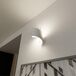 Aplique de pared Snape Metal Moderno Aplique de pared Snape Metal Moderno Blanco