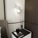 Aplique de pared Snape Metal Moderno Aplique de pared Snape Metal Moderno Blanco