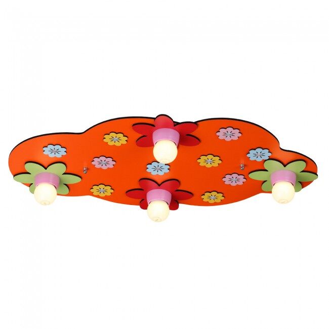 Plafón infantil Nube Floral MDF  Infantil