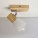 Foco de techo orientable Lan marca CristalRecord Foco de techo orientable Lan marca CristalRecord Natural