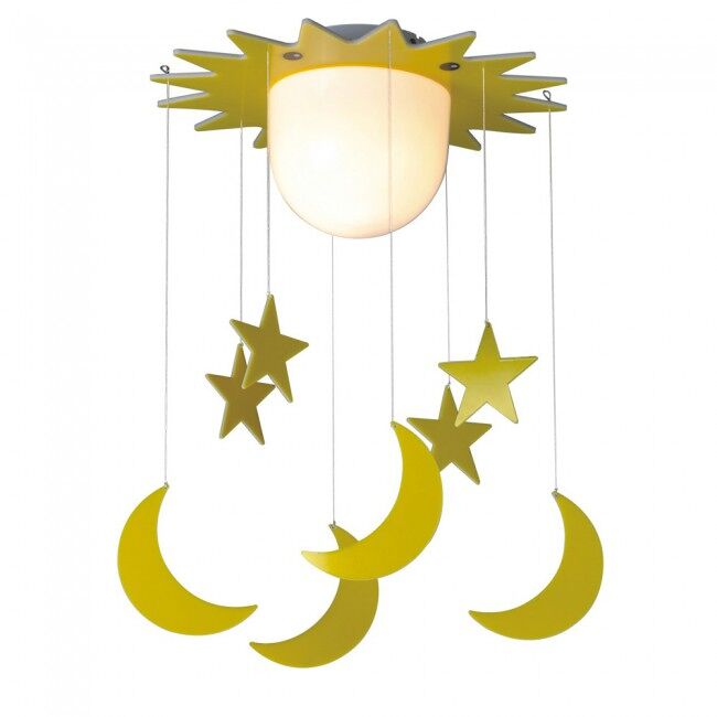 Plafón infantil Estrellas y Lunas Plástico  Infantil