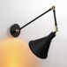 Aplique articulado Harvey 20 Metal Retro - Vintage Aplique articulado Harvey 20 Metal Retro - Vintage Negro