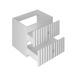 Mueble bajo lavabo 2 compartimientos encimera Izae 80 Mueble bajo lavabo 2 compartimientos encimera Izae 80 Blanco