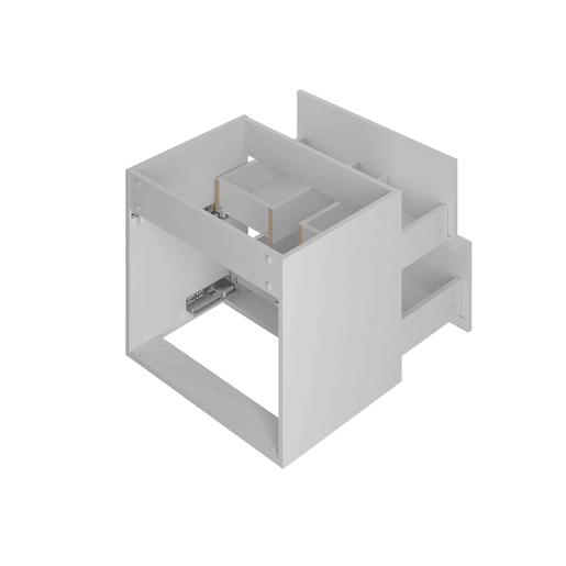 Móvel de toucador 60 cm Izae Branco