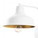 Aplique de pared Harvey 19 Metal Retro - Vintage Aplique de pared Harvey 19 Metal Retro - Vintage Blanco