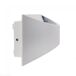 Aplique LED de exterior Viena 6W marca Wonderlamp Aplique LED de exterior Viena 6W marca Wonderlamp Blanco