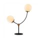 Lámpara de mesa Mosoma 2 luces marca Wonderlamp Lámpara de mesa Mosoma 2 luces marca Wonderlamp Negro