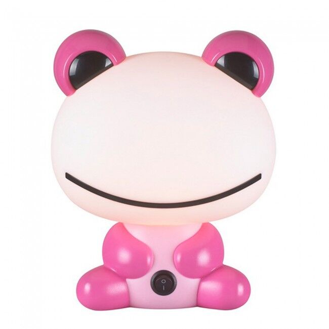 Lámpara infantil de sobremesa rana rosa marca wonderlamp