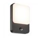 Aplique LED con sensor de movimiento Dei (8W) Acrílico - Aluminio Aplique LED con sensor de movimiento Dei (8W) Acrílico - Aluminio Antracita