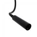 Aplique con repisa y lector LED Bach 5W+3W marca CristalRecord Aplique con repisa y lector LED Bach 5W+3W marca CristalRecord Negro