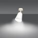 Aplique orientable Tasla Madera - Metal Nórdico Aplique orientable Tasla Madera - Metal Nórdico Blanco