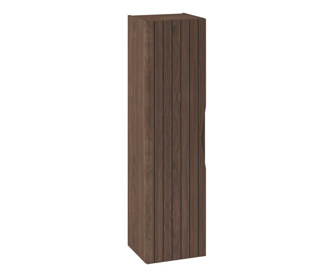 Columna de pared Siena madera y negro