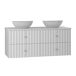 Mueble doble lavabo Izae 120 Mueble doble lavabo Izae 120 Blanco