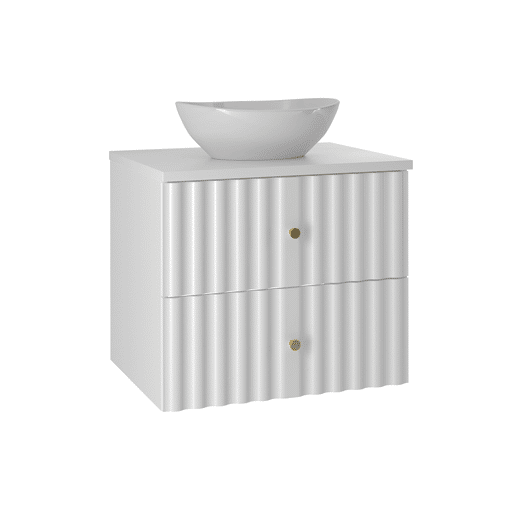 Móvel lavatório individual 60 cm Izae Branco