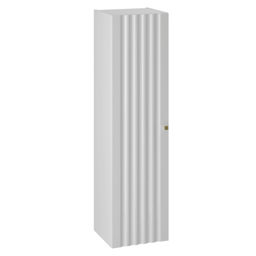 Conjunto móvel lavatório individual 60 cm e coluna Izae Branco