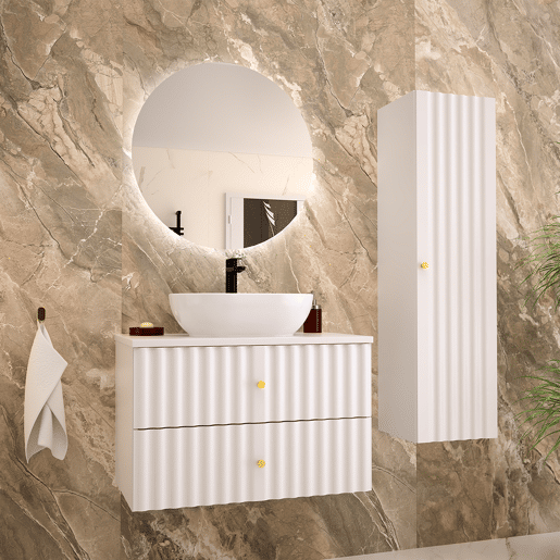 Móvel sous-lavatório 80cm Izae Branco