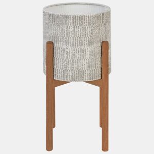 Beliani Vaso alto para plantas PINSAPO