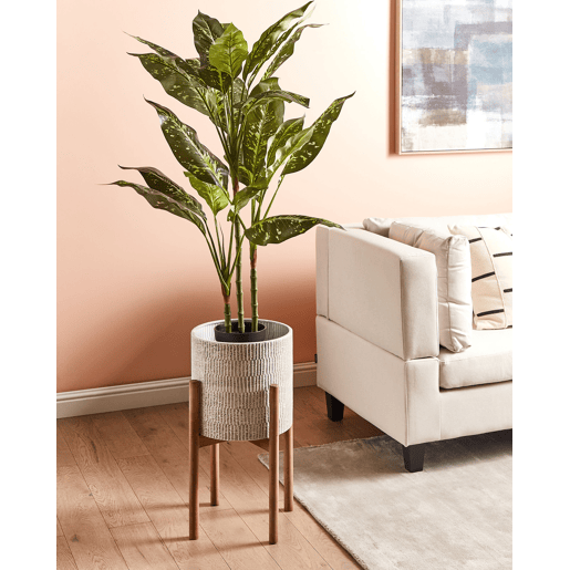 Beliani Vaso alto para plantas PINSAPO