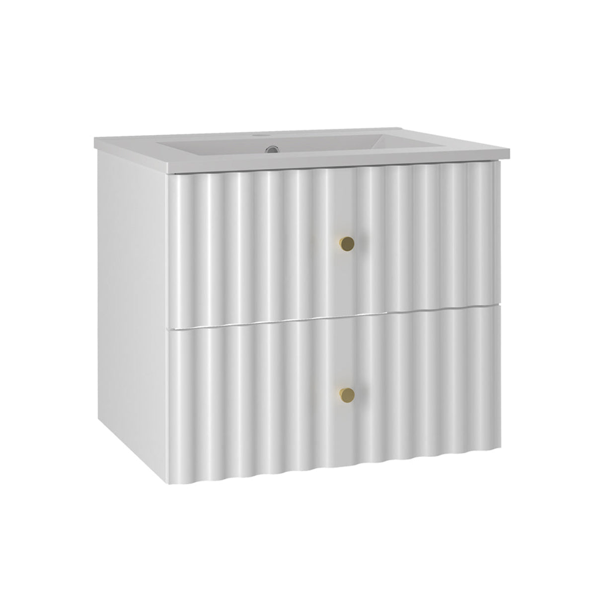 Mueble lavabo individual encastrado Izae 60