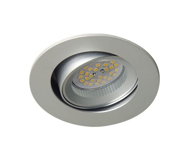 Foco empotrable basic aluminio 89 mm . wonderlamp marca wonderlamp