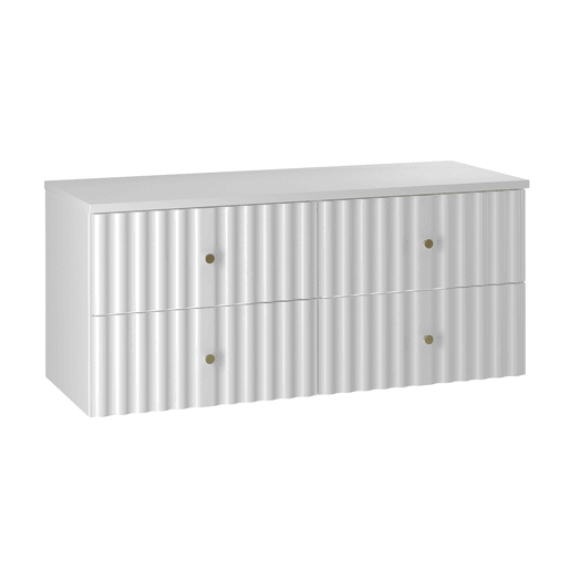 Móvel sous-lavatório 120cm bancada Izae Branco