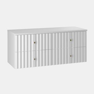 Móvel sous-lavatório 120cm bancada Izae Branco