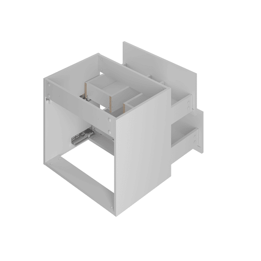 Móvel sous-lavatório 120cm bancada Izae Branco