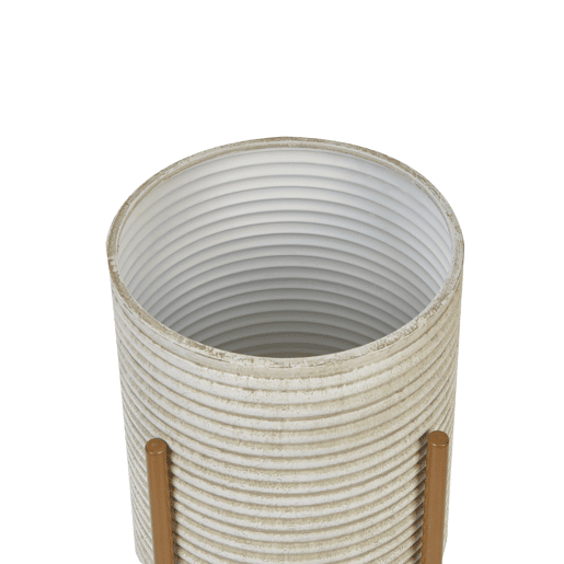 Beliani Vaso alto para plantas ALPINUS