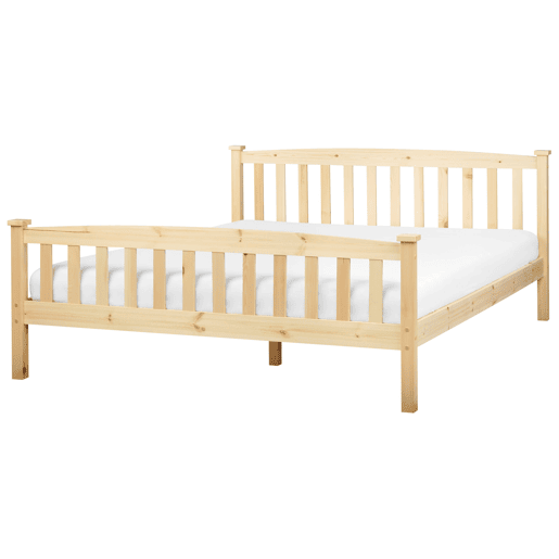 Beliani Cama Pinho GIVERNY Beliani Cama Pinho GIVERNY