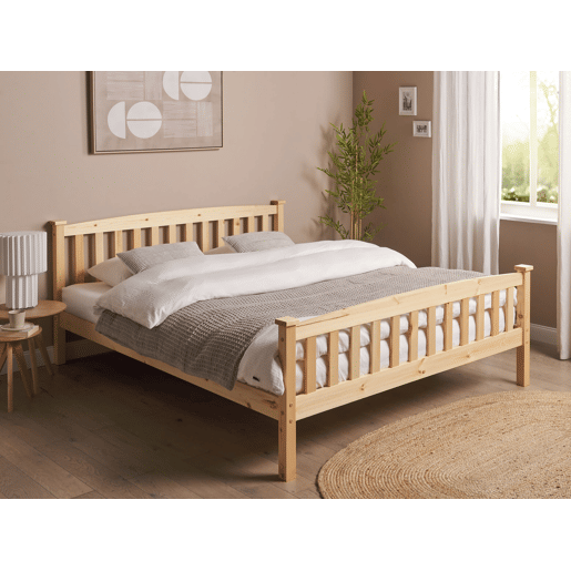 Beliani Cama Pinho GIVERNY Beliani Cama Pinho GIVERNY