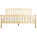 Beliani Cama Madera de pino GIVERNY 169x208 Beliani Cama Madera de pino GIVERNY 169x208 Blanco