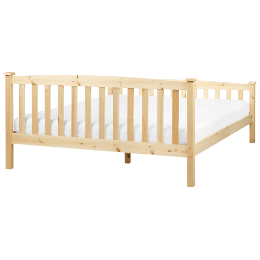 Beliani Cama Pinho GIVERNY Beliani Cama Pinho GIVERNY