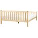 Beliani Cama Madera de pino GIVERNY 169x208 Beliani Cama Madera de pino GIVERNY 169x208 Blanco