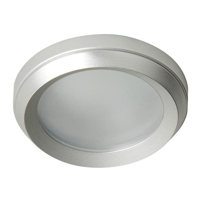 Foco empotrable BASIC Aluminio fijo cristal mate