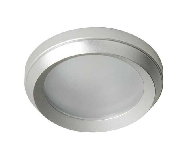 Foco empotrable basic aluminio fijo cristal mate. wonderlamp marca wonderlamp