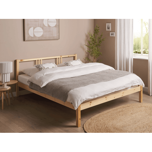Beliani Cama Pinho VANNES Beliani Cama Pinho VANNES