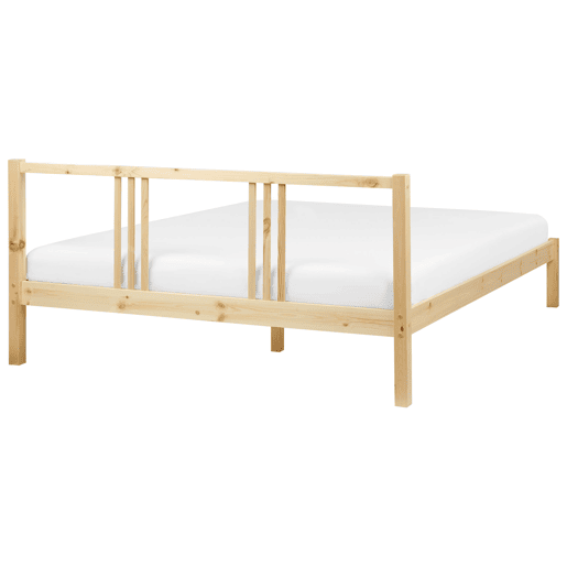 Beliani Cama Pinho VANNES Beliani Cama Pinho VANNES